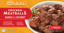 Load image into Gallery viewer, Sukhi’s Chicken Meatballs With Mango and Coconut
