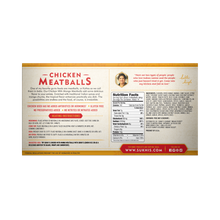 Load image into Gallery viewer, Sukhi’s Chicken Meatballs With Mango and Coconut | Nutrition Facts
