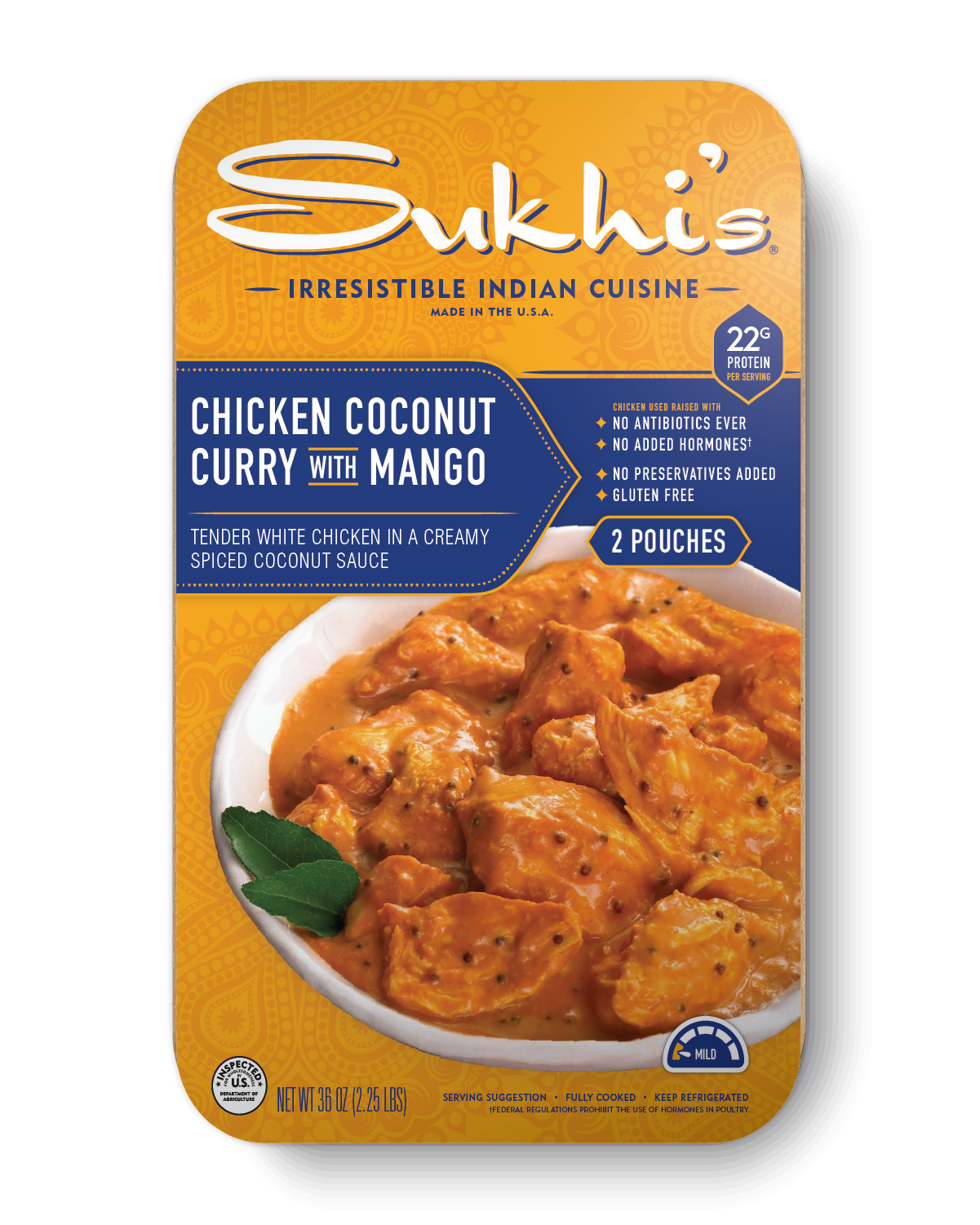Chicken Coconut Curry with Mango - Family Size