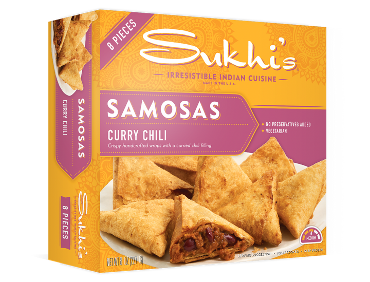 Curry Chili Indian Samosa Appetizer