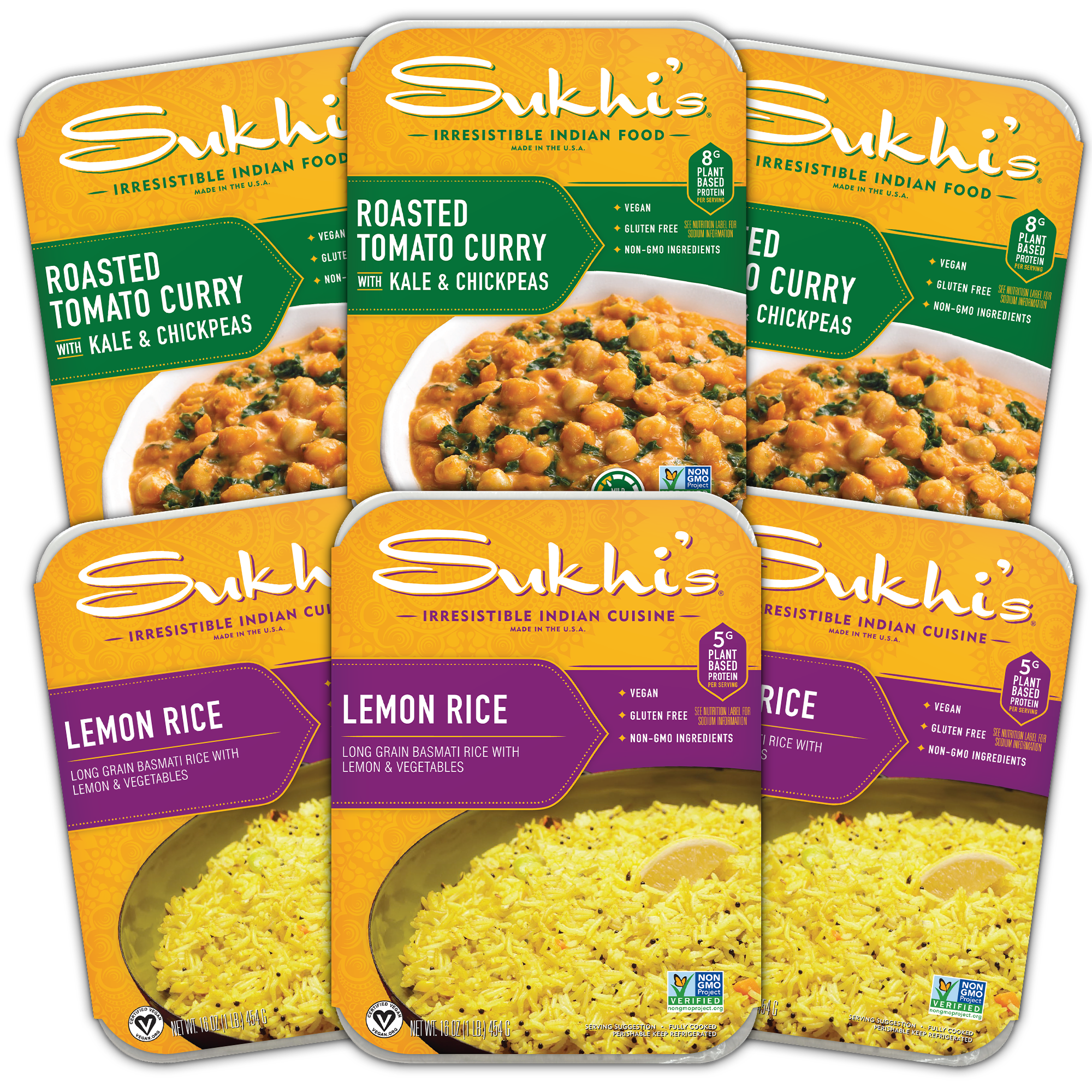 Sukhi's Vegan Curry Bundle - 6pk Entrees