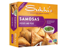 Load image into Gallery viewer, Samosas Potatoes and Peas | Sukhi&#39;s
