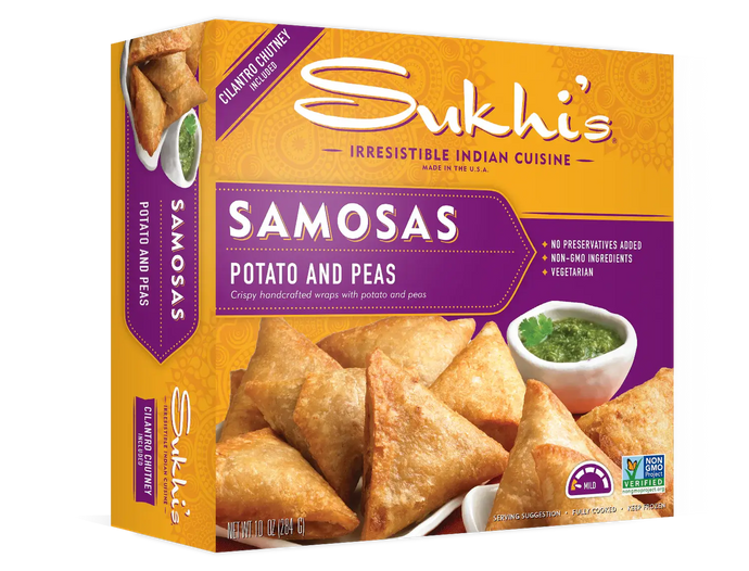 Samosas Potatoes and Peas | Sukhi's
