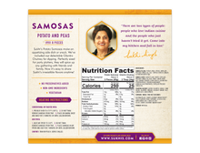 Load image into Gallery viewer, Samosas Potatoes and Peas | Nutrition Facts
