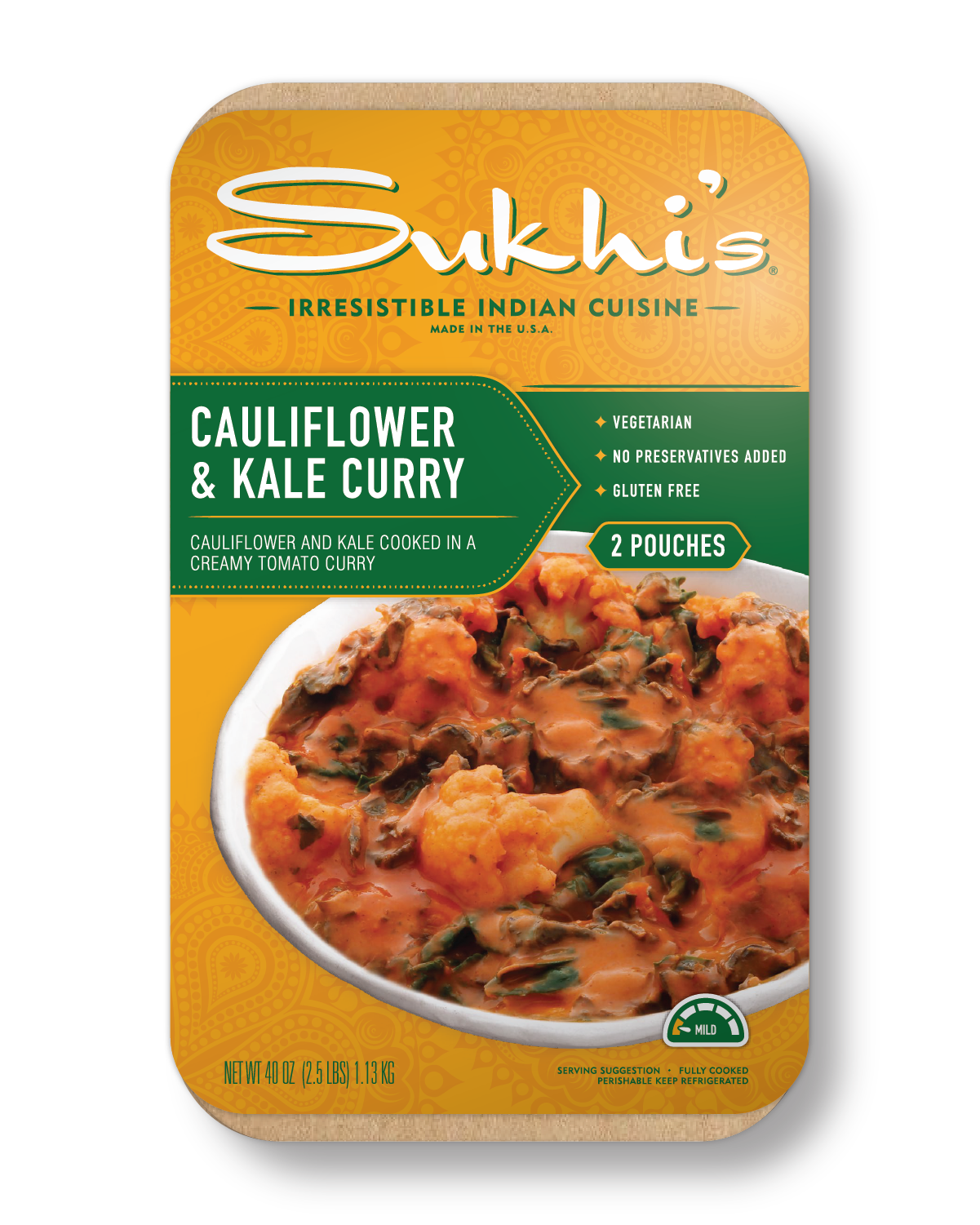 Cauliflower & Kale Curry - Family Size