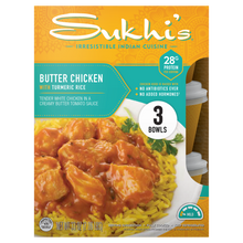 Load image into Gallery viewer, Butter Chicken Bowls - 3 Pack
