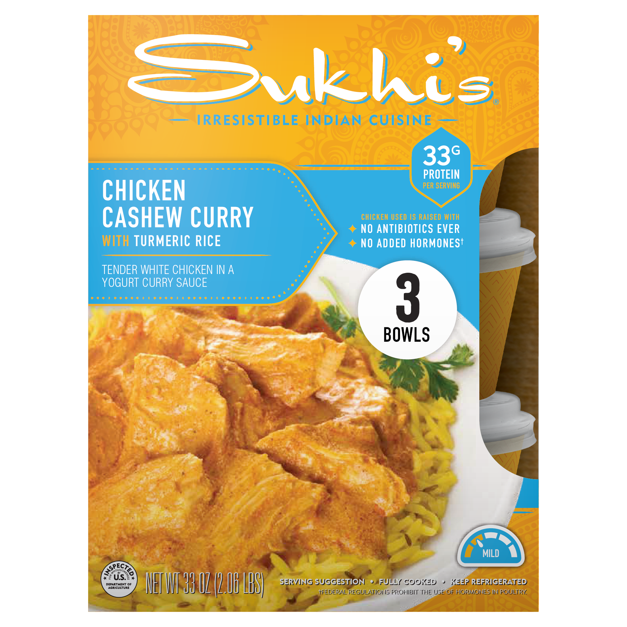 Cashew Curry Bowls - 3 Pack