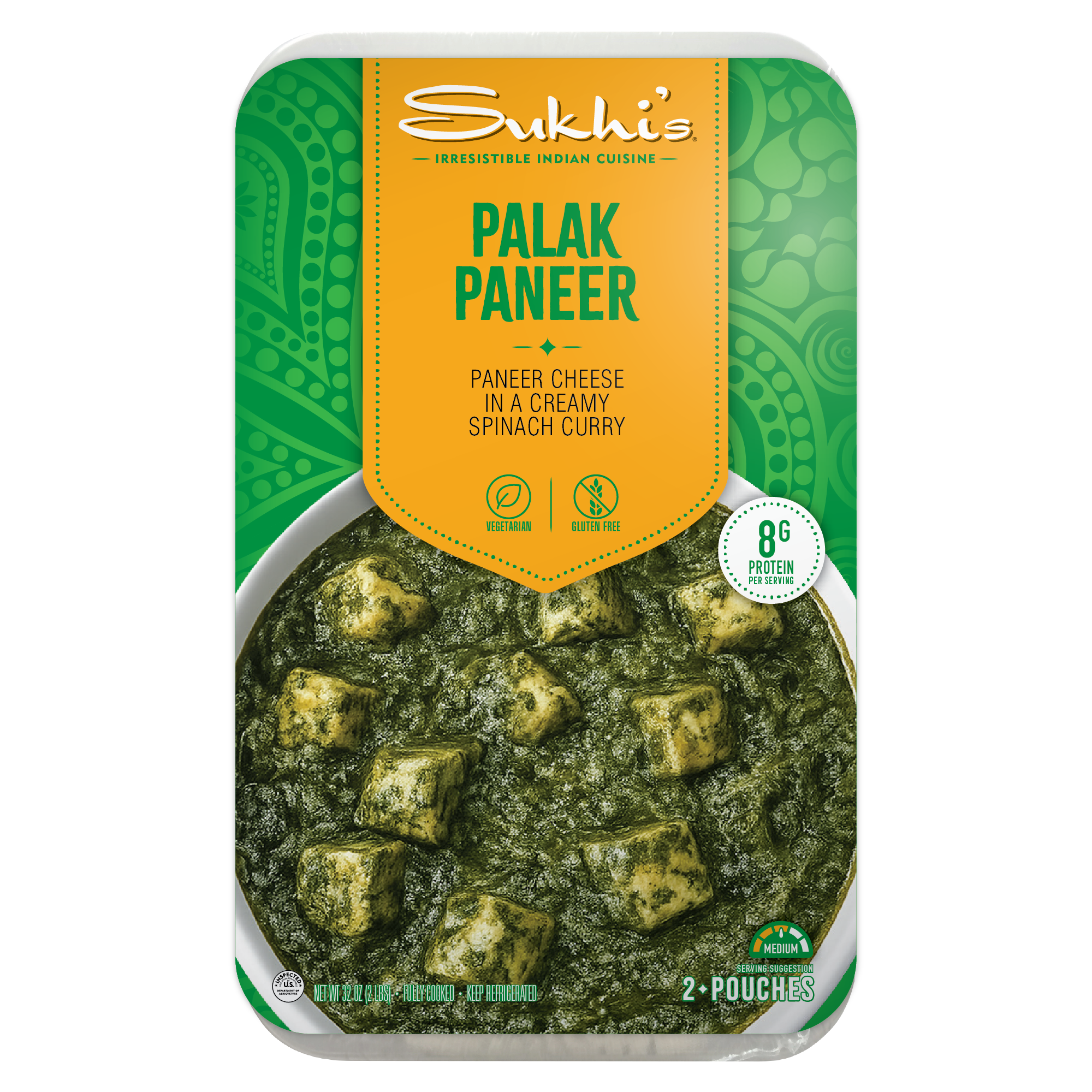 Palak Paneer - Family Size