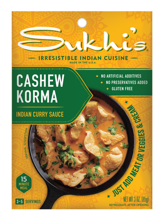 Cashew Korma Curry Sauce