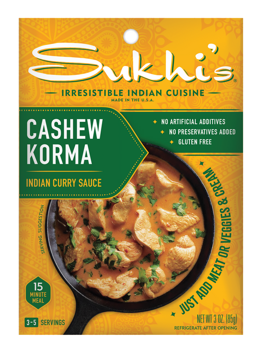 Cashew Korma Curry Sauce