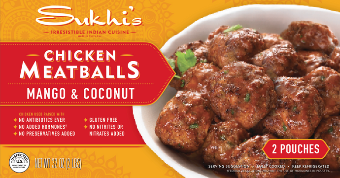 Sukhi’s Chicken Meatballs With Mango and Coconut