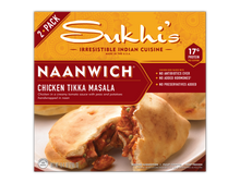 Load image into Gallery viewer, Chicken Tikka Masala Naan Sandwich
