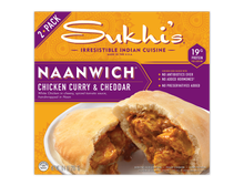 Load image into Gallery viewer, Chicken Curry and Cheddar Naanwich
