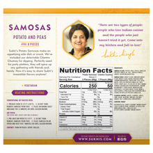 Load image into Gallery viewer, Potato &amp; Pea Indian Samosa
