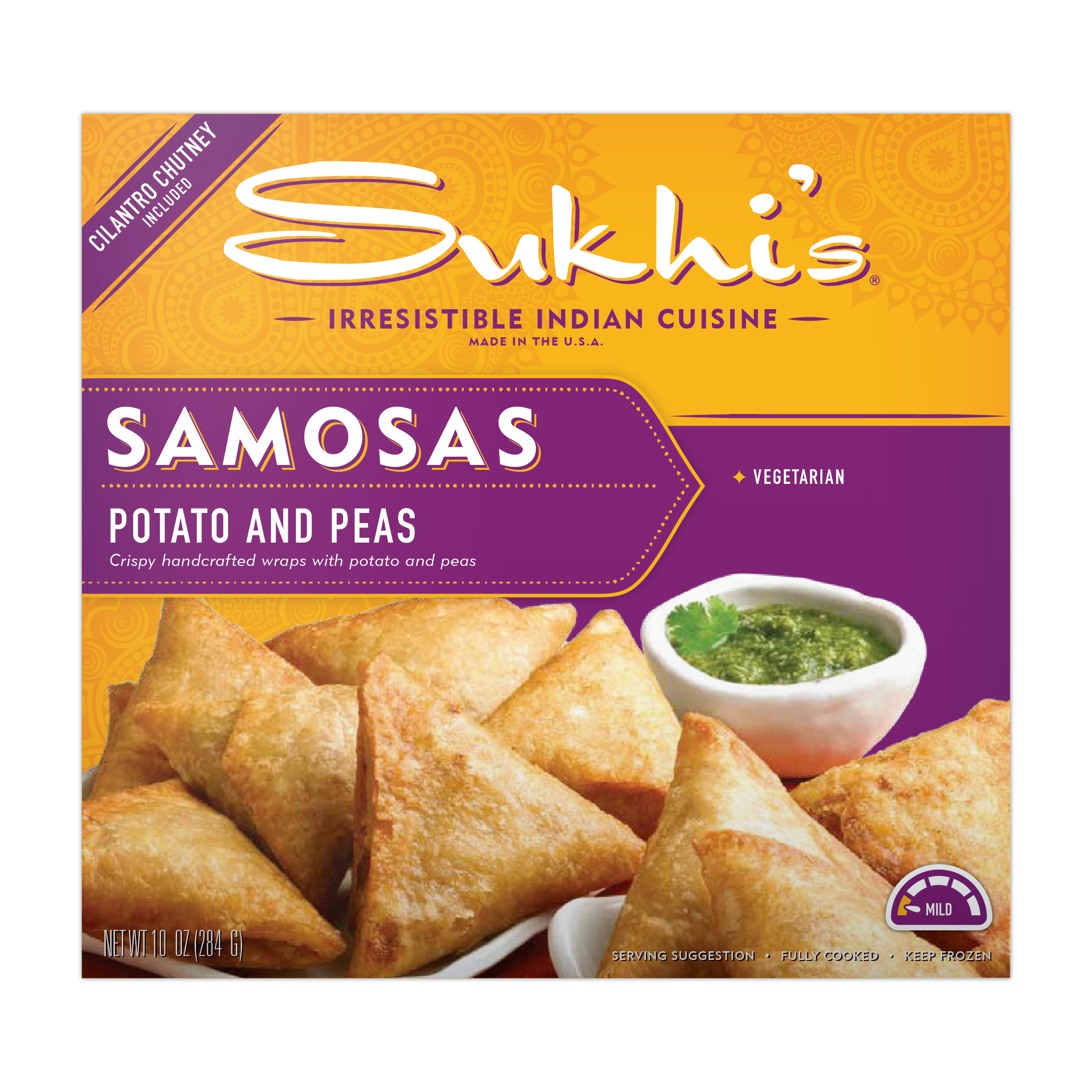 Potato & Pea Indian Samosa
