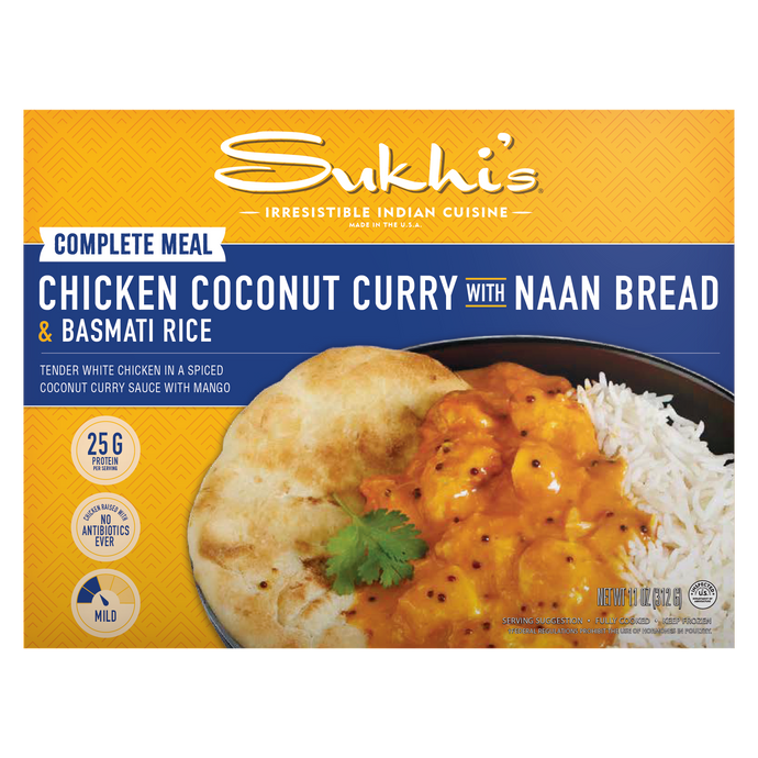 Sukhi's Indian Food | Frozen Indian Meals with Naan & Rice 11oz – Sukhi ...