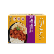 Load image into Gallery viewer, Chicken Curry Frozen Meal with Naan &amp; Basmati Rice
