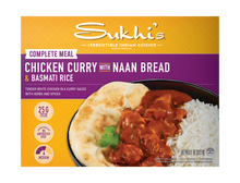 Load image into Gallery viewer, Chicken Curry Frozen Meal with Naan &amp; Basmati Rice
