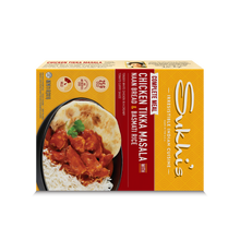 Load image into Gallery viewer, Chicken Tikka Masala Curry Frozen Meal with Naan &amp; Basmati Rice
