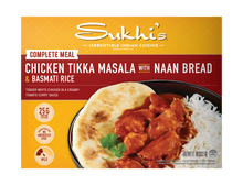 Load image into Gallery viewer, Chicken Tikka Masala Curry Frozen Meal with Naan &amp; Basmati Rice
