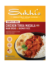 Load image into Gallery viewer, Chicken Tikka Masala Curry Frozen Meal with Naan &amp; Basmati Rice
