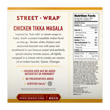 Load image into Gallery viewer, Chicken Tikka Masala Indian Street Wrap - 6 Pack
