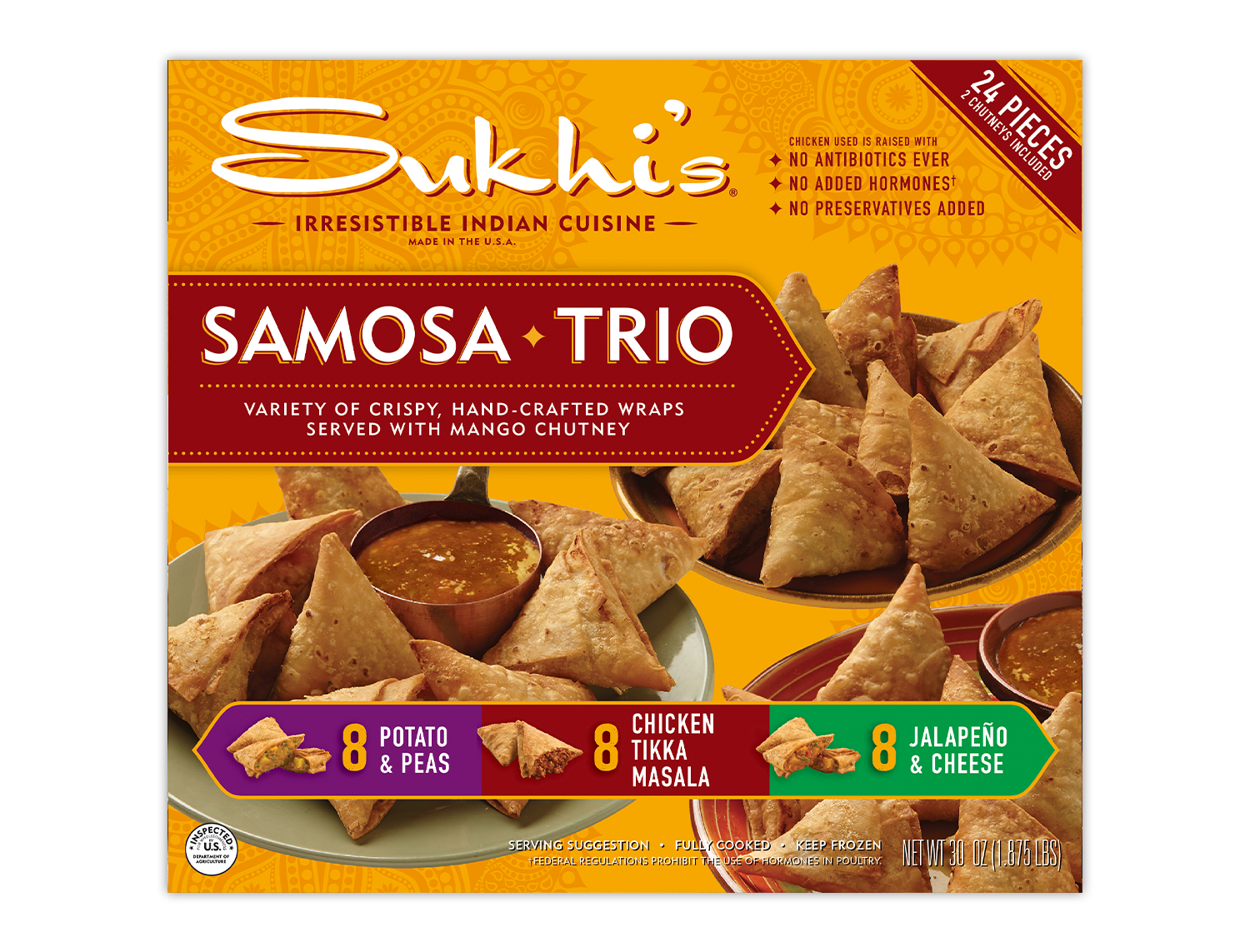 Samosa Trio - Variety Pack