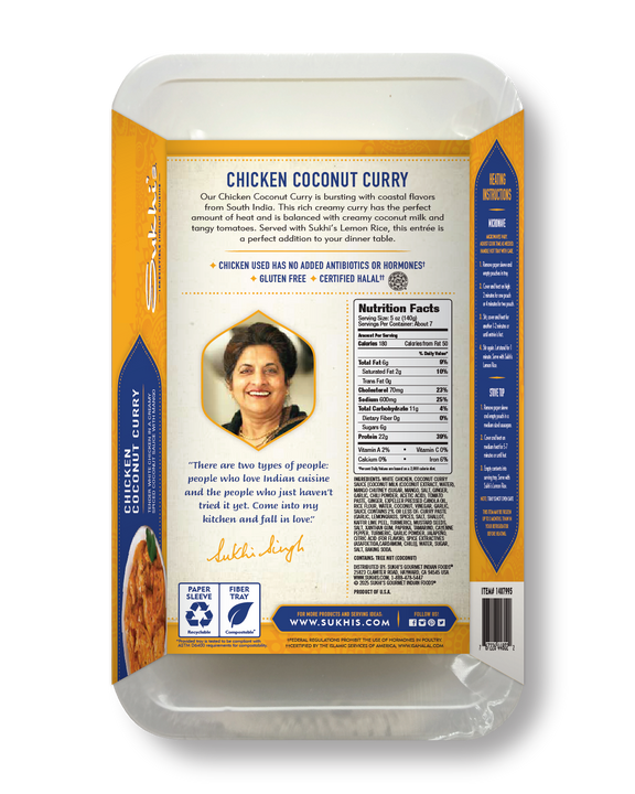 Chicken Coconut Curry with Mango - Family Size
