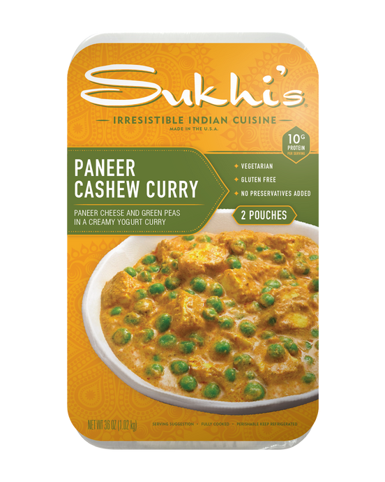Paneer Cashew Curry | Sukhi's