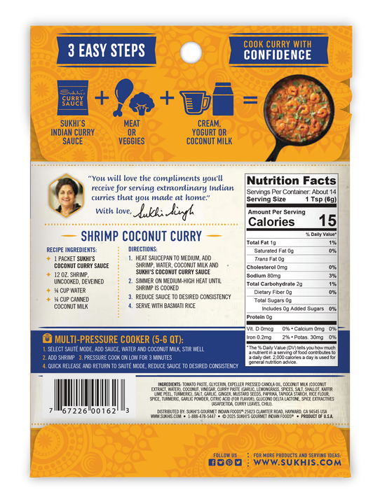 Coconut Curry Indian Curry Sauce