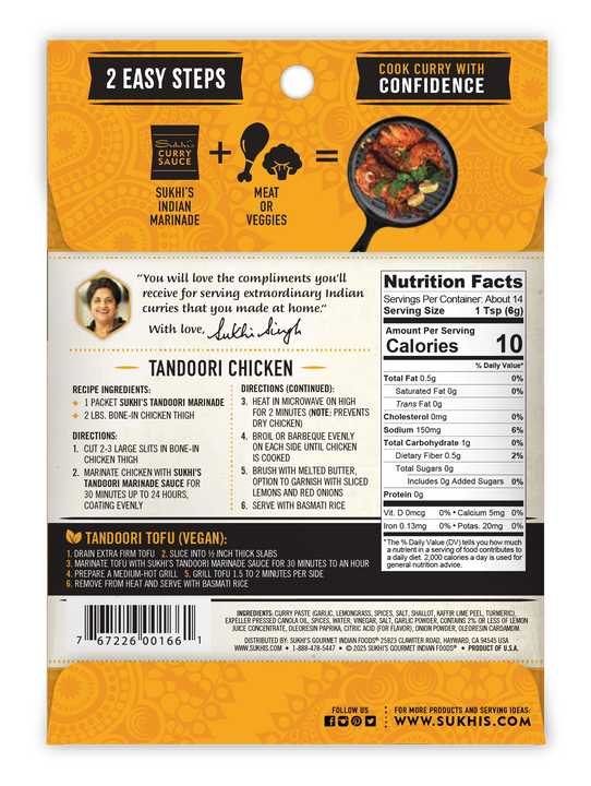 Tandoori Indian Marinade