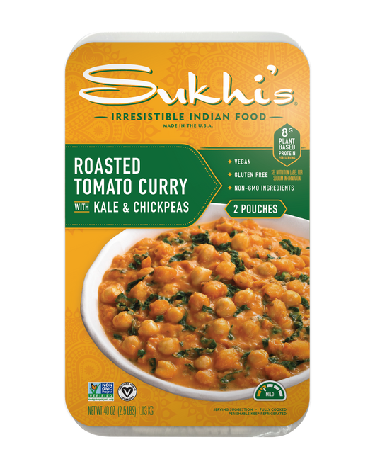 Roasted Tomato Curry with Kale & Chickpeas - Family Size