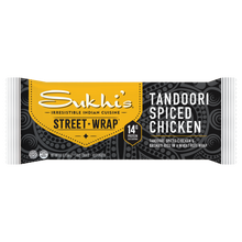 Load image into Gallery viewer, Tandoori Spiced Chicken Indian Street Wrap® Entree
