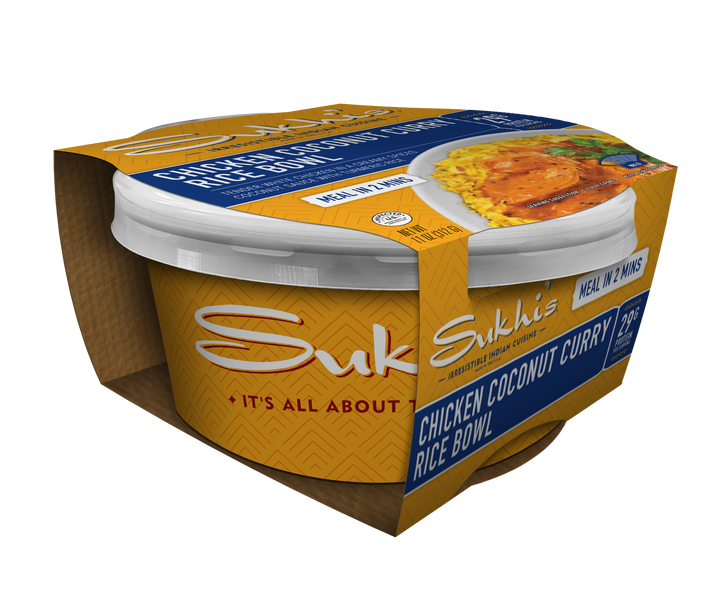 11 oz Coconut Curry Rice Bowl Refrigerated