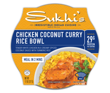 Load image into Gallery viewer, 11 oz Coconut Curry Rice Bowl Refrigerated
