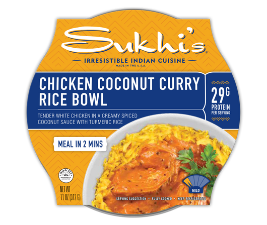 11 oz Coconut Curry Rice Bowl Refrigerated