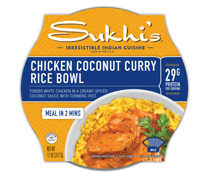 11 oz Coconut Curry Rice Bowl Refrigerated