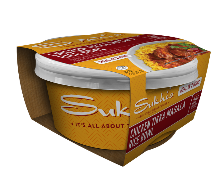 11 oz Chicken Tikka Masala Curry Rice Bowl Refrigerated