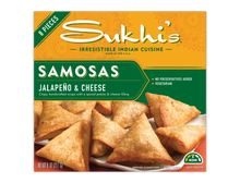 Load image into Gallery viewer, Jalapeño &amp; Cheese Indian Samosa
