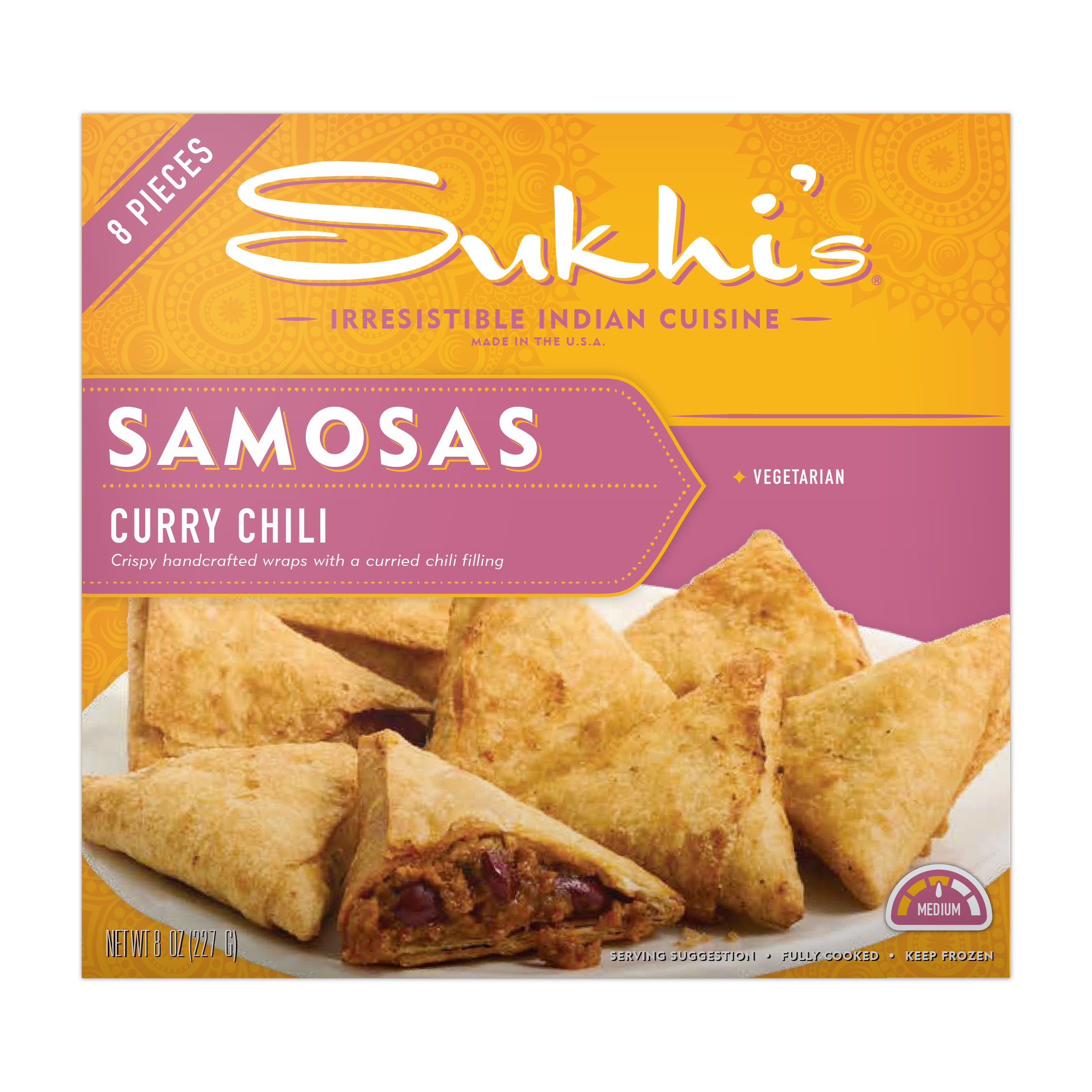 Curry Chili Indian Samosa