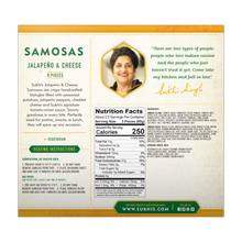 Load image into Gallery viewer, Jalapeño &amp; Cheese Indian Samosa
