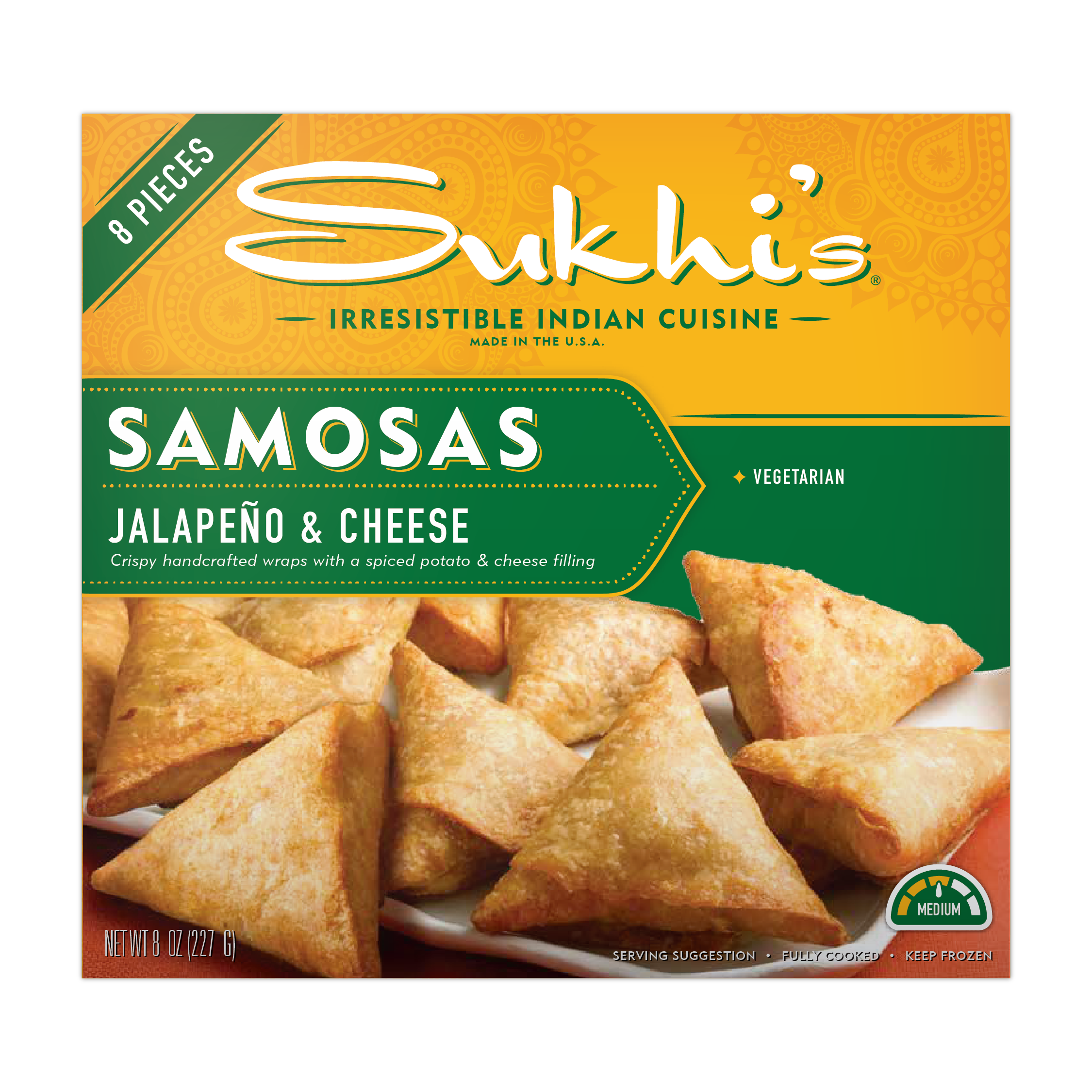 Jalapeño & Cheese Indian Samosa
