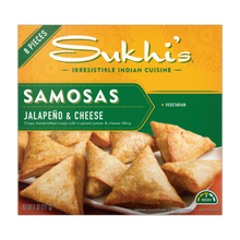 Load image into Gallery viewer, Jalapeño &amp; Cheese Indian Samosa
