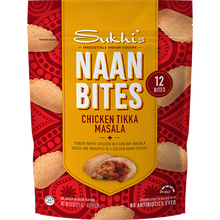 Load image into Gallery viewer, Chicken Tikka Masala  Naan Bites Indian Appetizer
