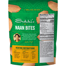 Load image into Gallery viewer, Spinach &amp; Cheese Naan Bites Indian Appetizer
