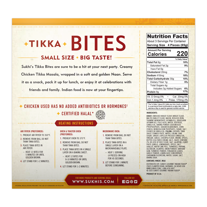 Chicken Tikka Masala Bites Indian Appetizer