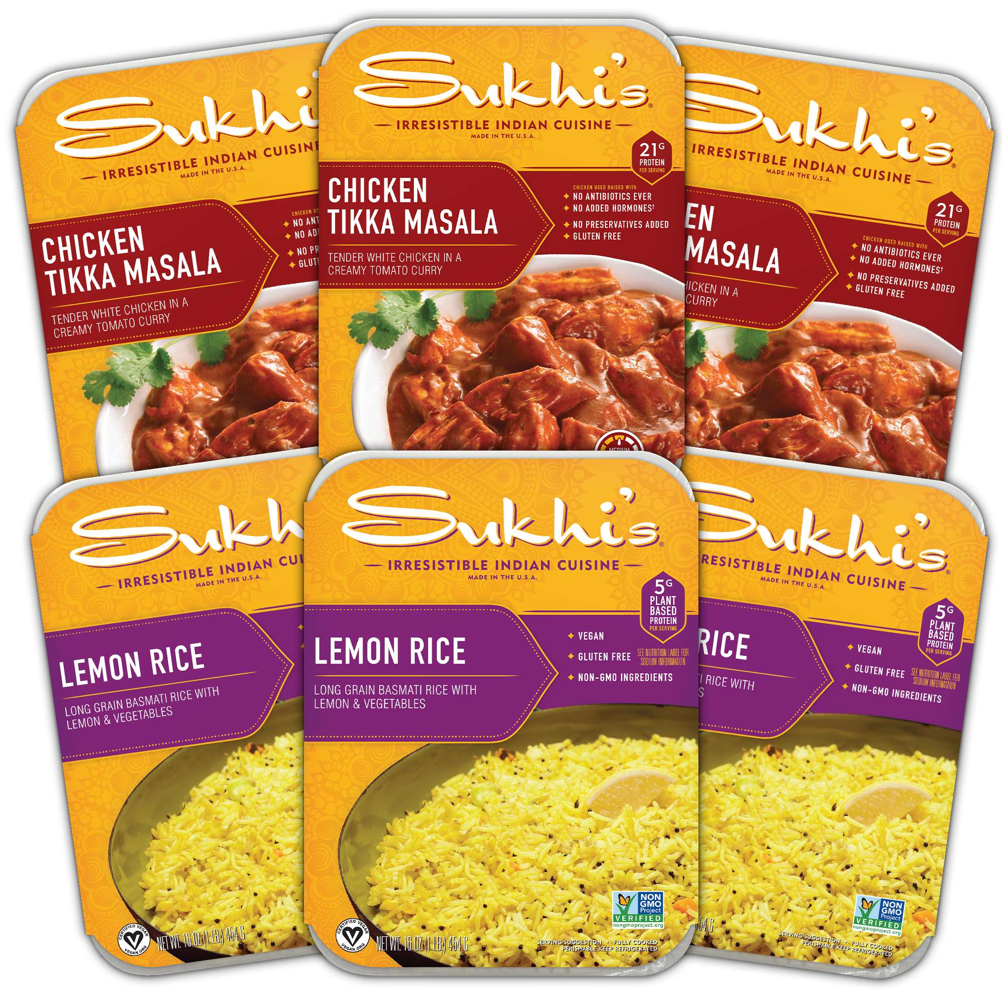 Pre-order today! - Sukhi's Tikka Masala Curry Bundle - 6pk Entrees