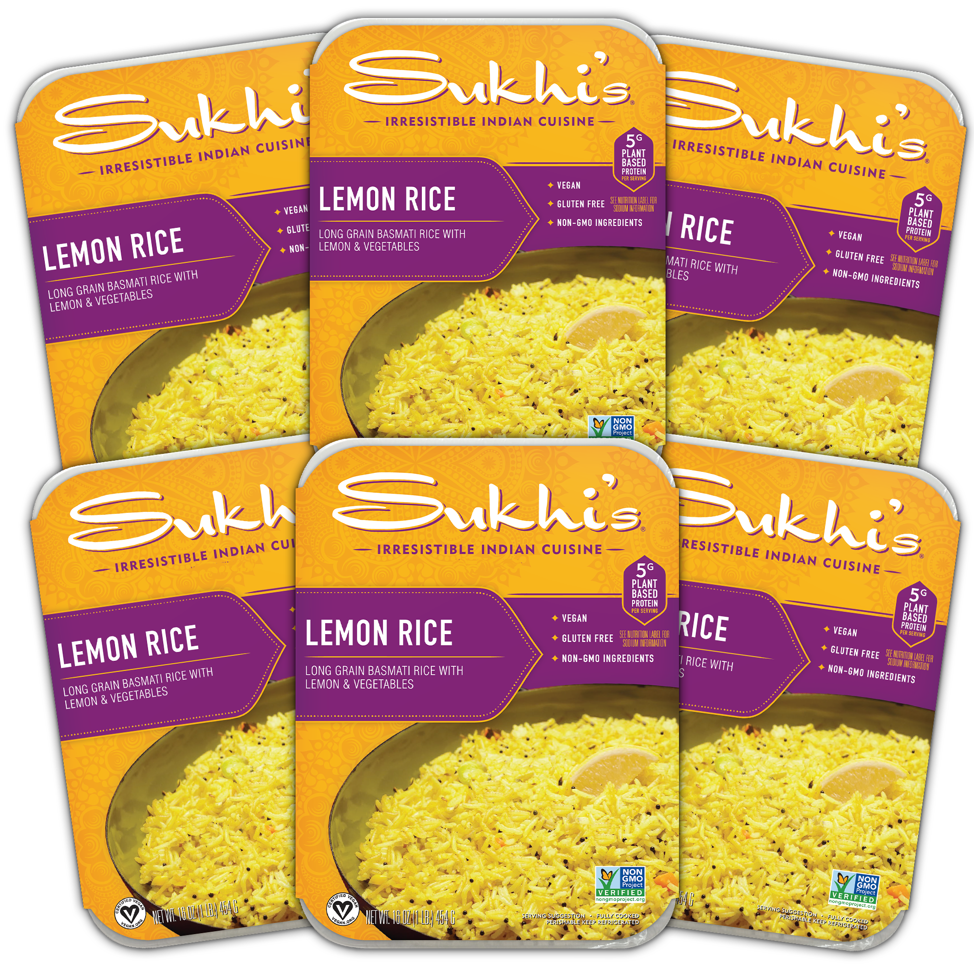 Lemon Rice Side Dish Bundle - 6 Pack