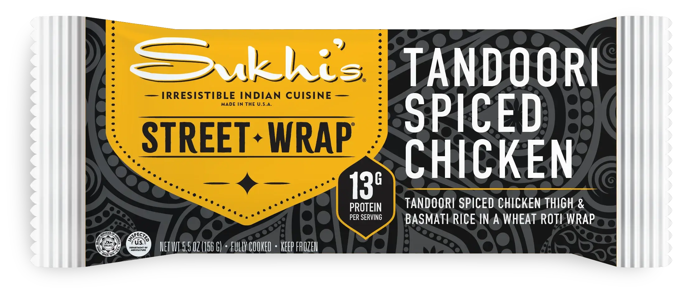 Tandoori Spiced Chicken Street Wrap