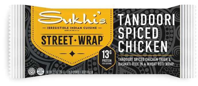 Tandoori Spiced Chicken Street Wrap
